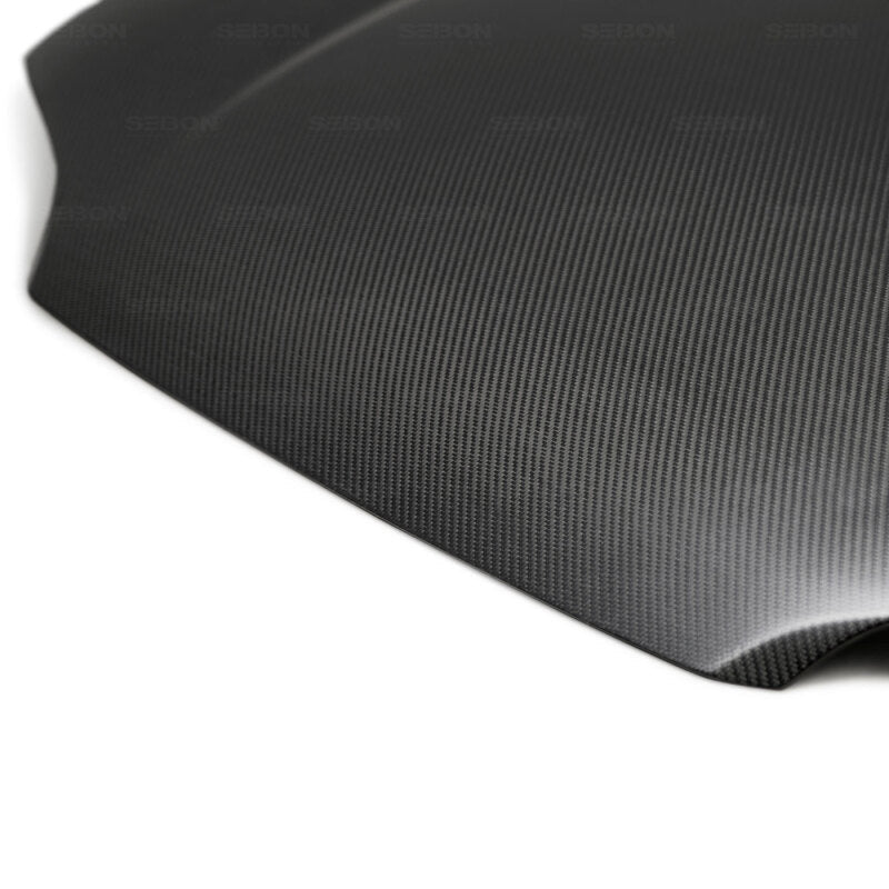 Seibon 1992 - 1995 Honda Civic Coupe OEM - Style Pre - preg Carbon Fiber Hood - JDMuscleSPK793734