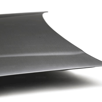 Seibon 1992 - 1995 Honda Civic Coupe OEM - Style Pre - preg Carbon Fiber Hood - JDMuscleSPK793734
