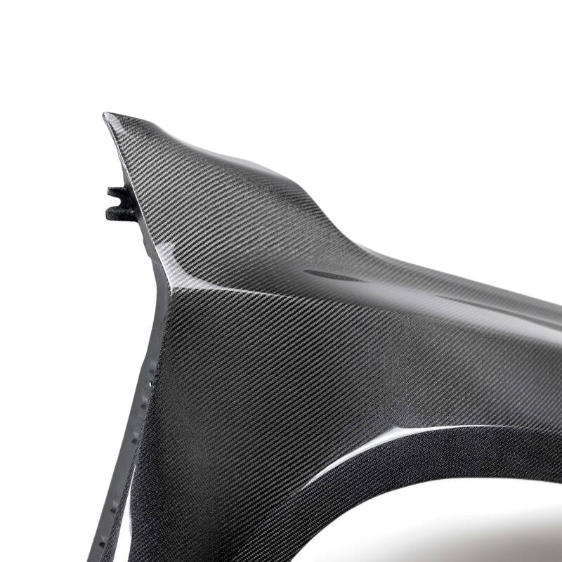Seibon 2022 Nissan Frontier MB - Style Carbon Fiber Front Fenders Pair – 2 - inch Rise, 4 - inch Wider - JDMuscleSPK581379
