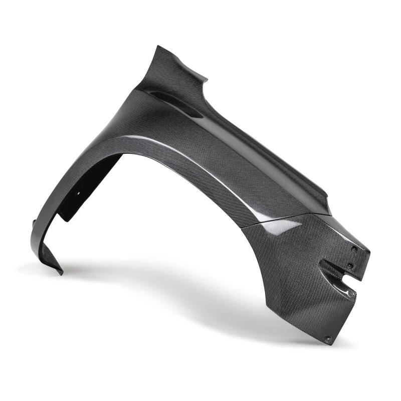 Seibon 2022 Nissan Frontier MB - Style Carbon Fiber Front Fenders Pair – 2 - inch Rise, 4 - inch Wider - JDMuscleSPK581379
