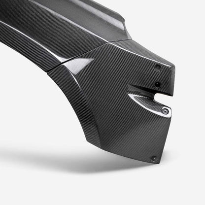 Seibon 2022 Nissan Frontier MB - Style Carbon Fiber Front Fenders Pair – 2 - inch Rise, 4 - inch Wider - JDMuscleSPK581379