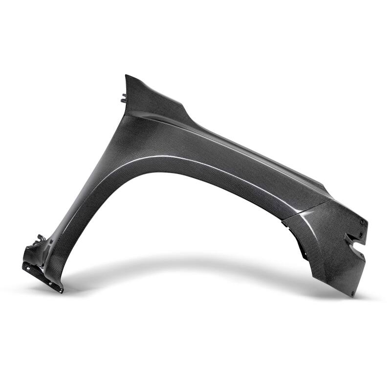 Seibon 2022 Nissan Frontier MB - Style Carbon Fiber Front Fenders Pair – 2 - inch Rise, 4 - inch Wider - JDMuscleSPK581379
