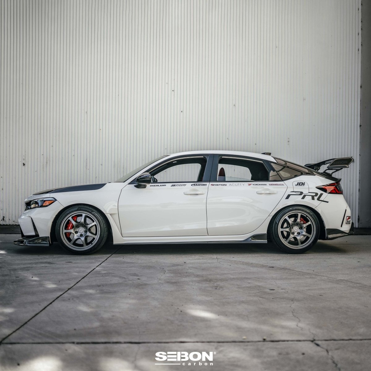Seibon 2023+ Honda Civic Type R MB - Style Carbon Fiber Side Skirts | SS23HDCVR - MB - JDMuscleSide SkirtsseiSS23HDCVR-MB