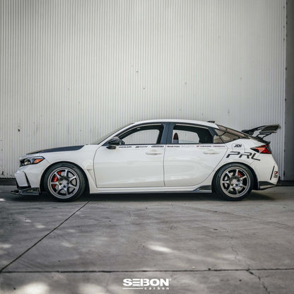 Seibon 2023+ Honda Civic Type R MB - Style Carbon Fiber Side Skirts | SS23HDCVR - MB - JDMuscleSide SkirtsseiSS23HDCVR-MB