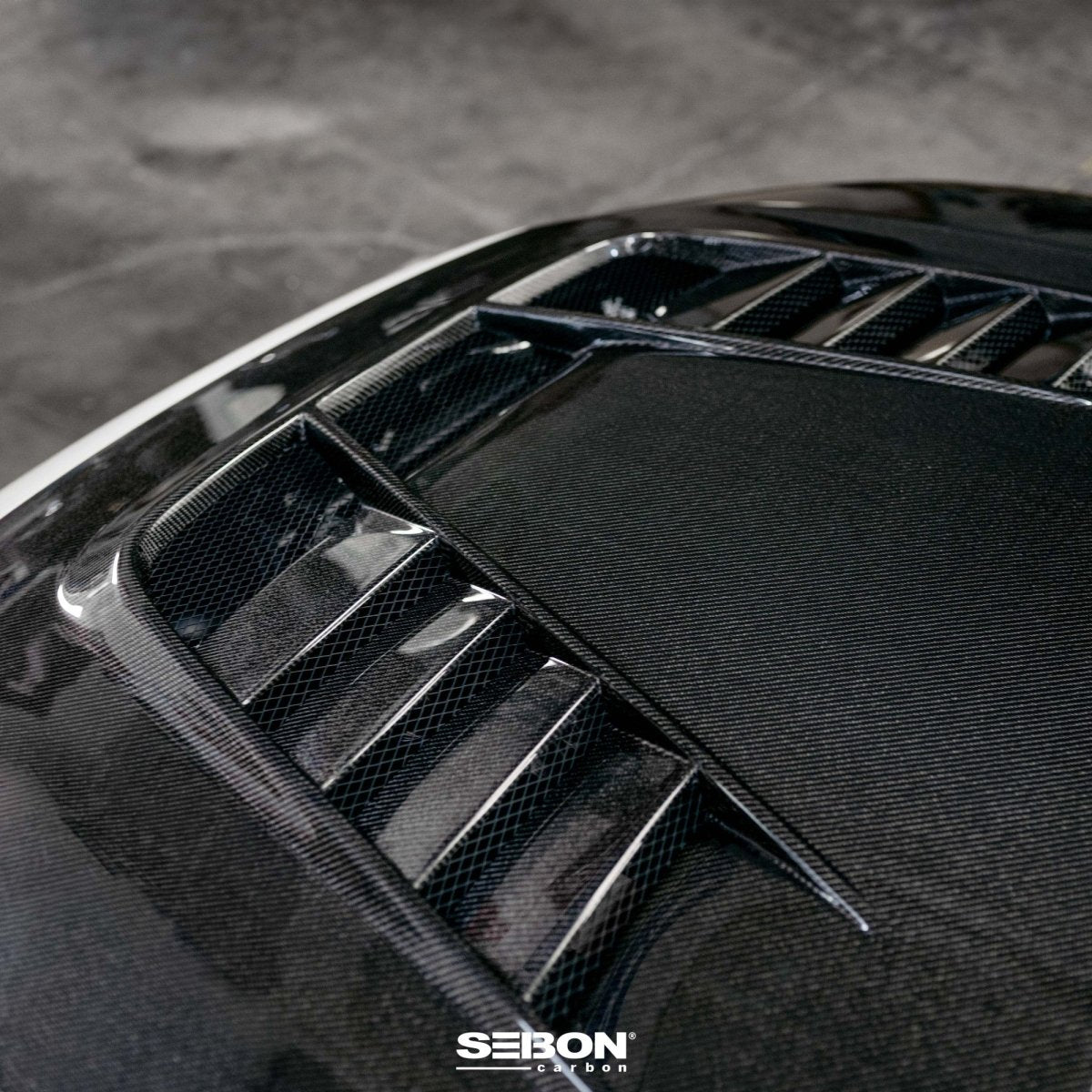 Seibon 2023 Honda Civic Type R TV - Styler Double Side Carbon Fiber Hood | HD23HDCVR - TV - DS - JDMuscleHoodsseiHD23HDCVR-TV-DS