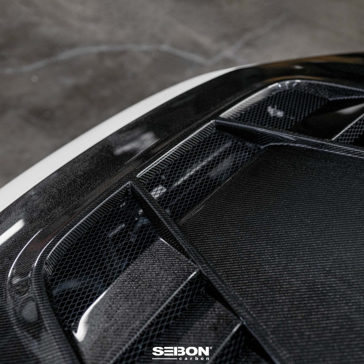 Seibon 2023 Honda Civic Type R TV - Styler Double Side Carbon Fiber Hood | HD23HDCVR - TV - DS - JDMuscleHoodsseiHD23HDCVR-TV-DS