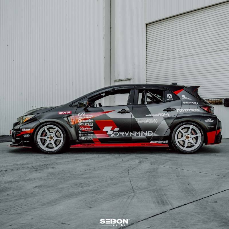 Seibon 2023+ Toyota GR Corolla Carbon Fiber Front Doors - JDMuscleSPKseiDD23TYGRCOR-F