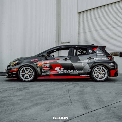 Seibon 2023+ Toyota GR Corolla Carbon Fiber Front Doors - JDMuscleSPKseiDD23TYGRCOR-F