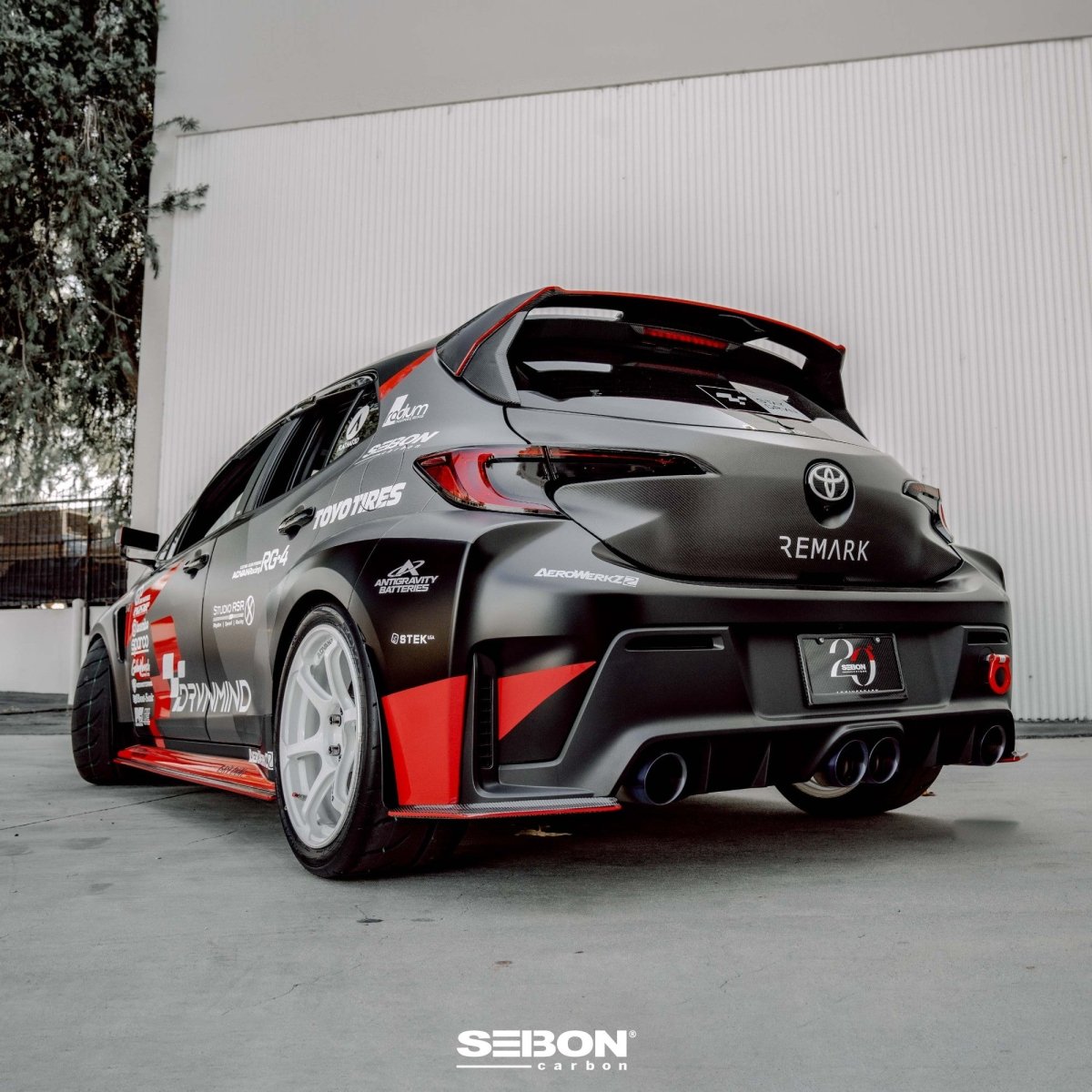 Seibon 2023+ Toyota GR Corolla MB - Style Carbon Fiber Rear Lip | RL23TYGRCOR - MB - JDMuscleRear LipseiRL23TYGRCOR-MB