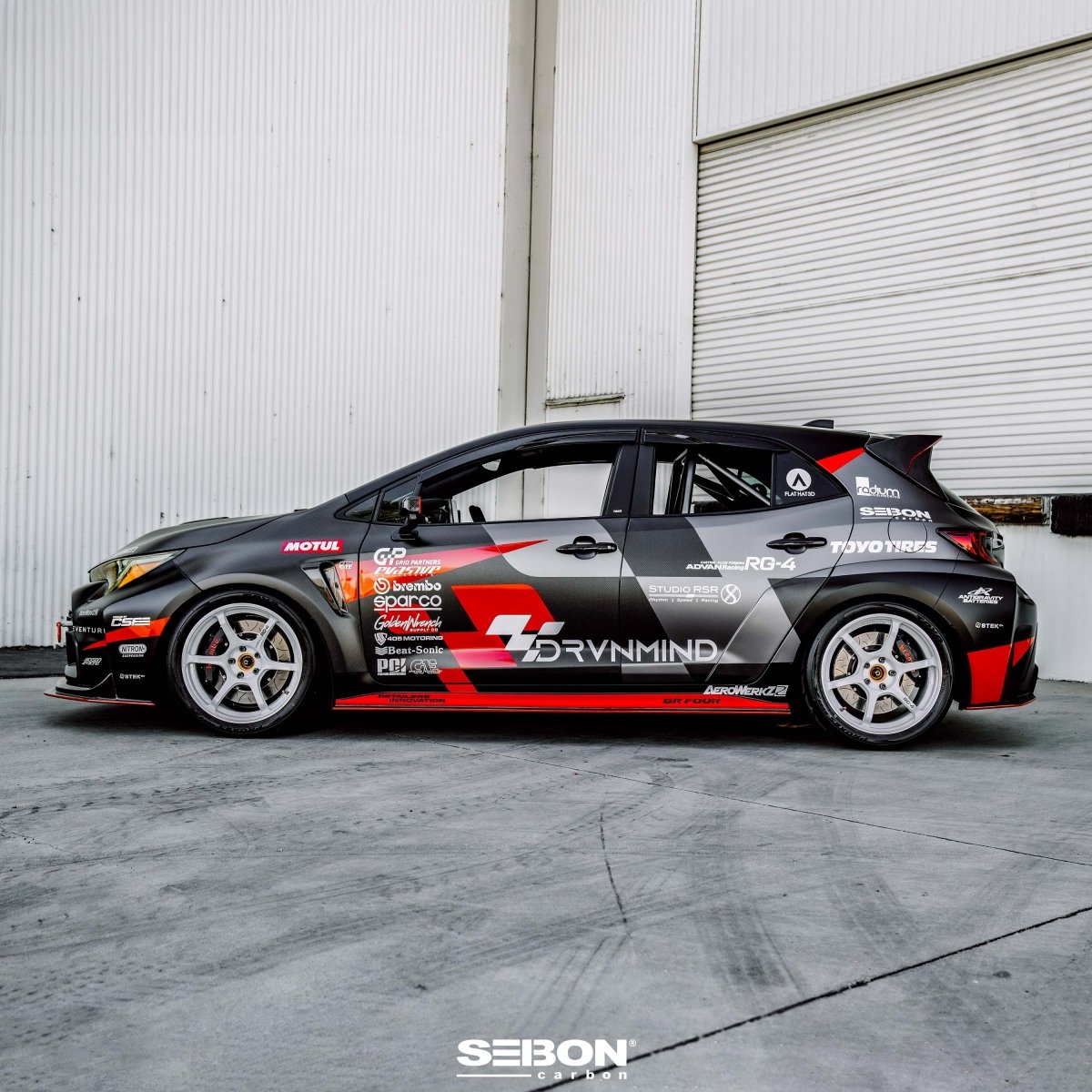 Seibon 2023+ Toyota GR Corolla MB - Style Carbon Fiber Side Skirts | SS23TYGRCOR - MB - JDMuscleSide SkirtsseiSS23TYGRCOR-MB