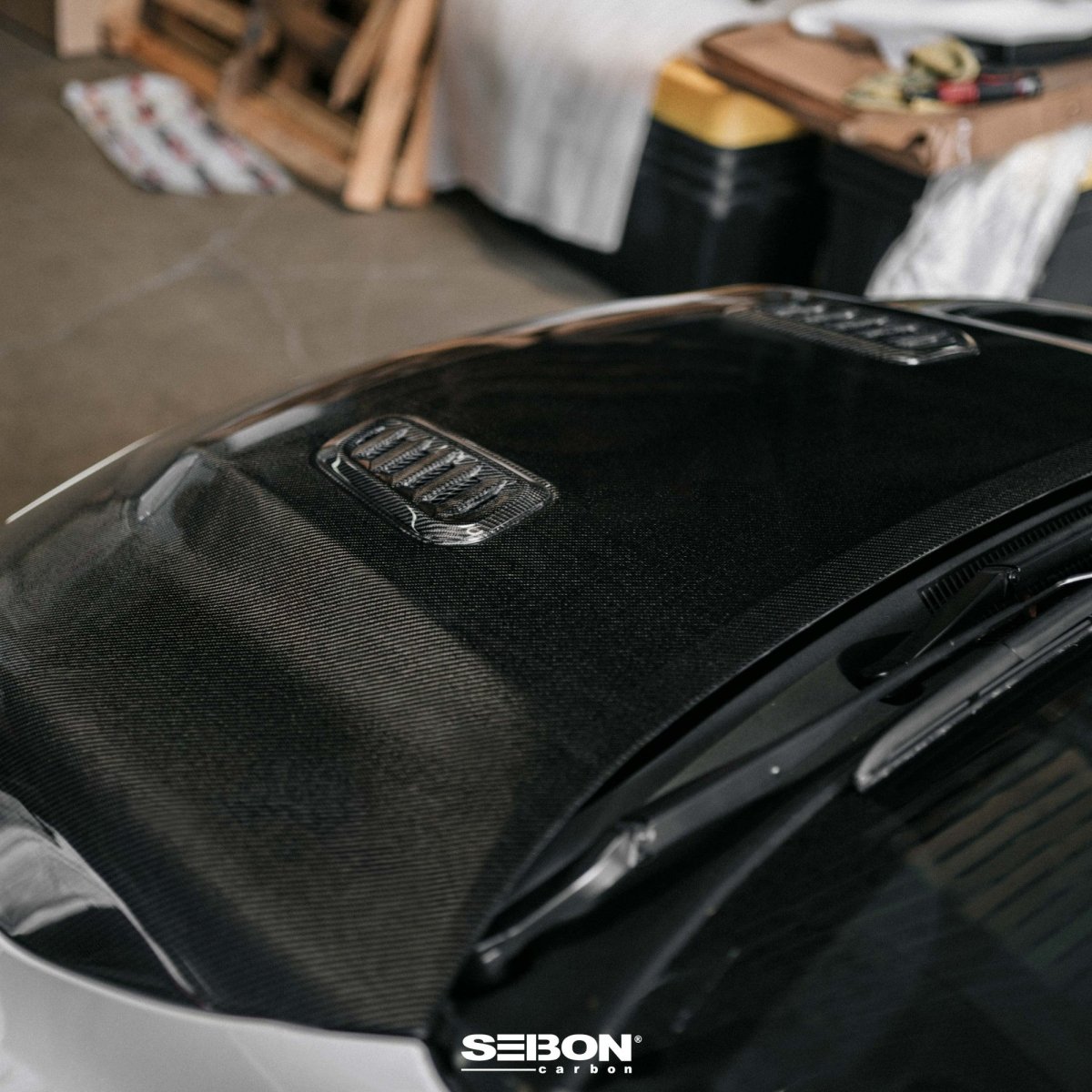 Seibon 2023 Toyota GR Corolla OE - Style Carbon Fiber Hood - Gloss Finish | HD23TYGRCOR - OE - JDMuscleHoodsseiHD23TYGRCOR-OE