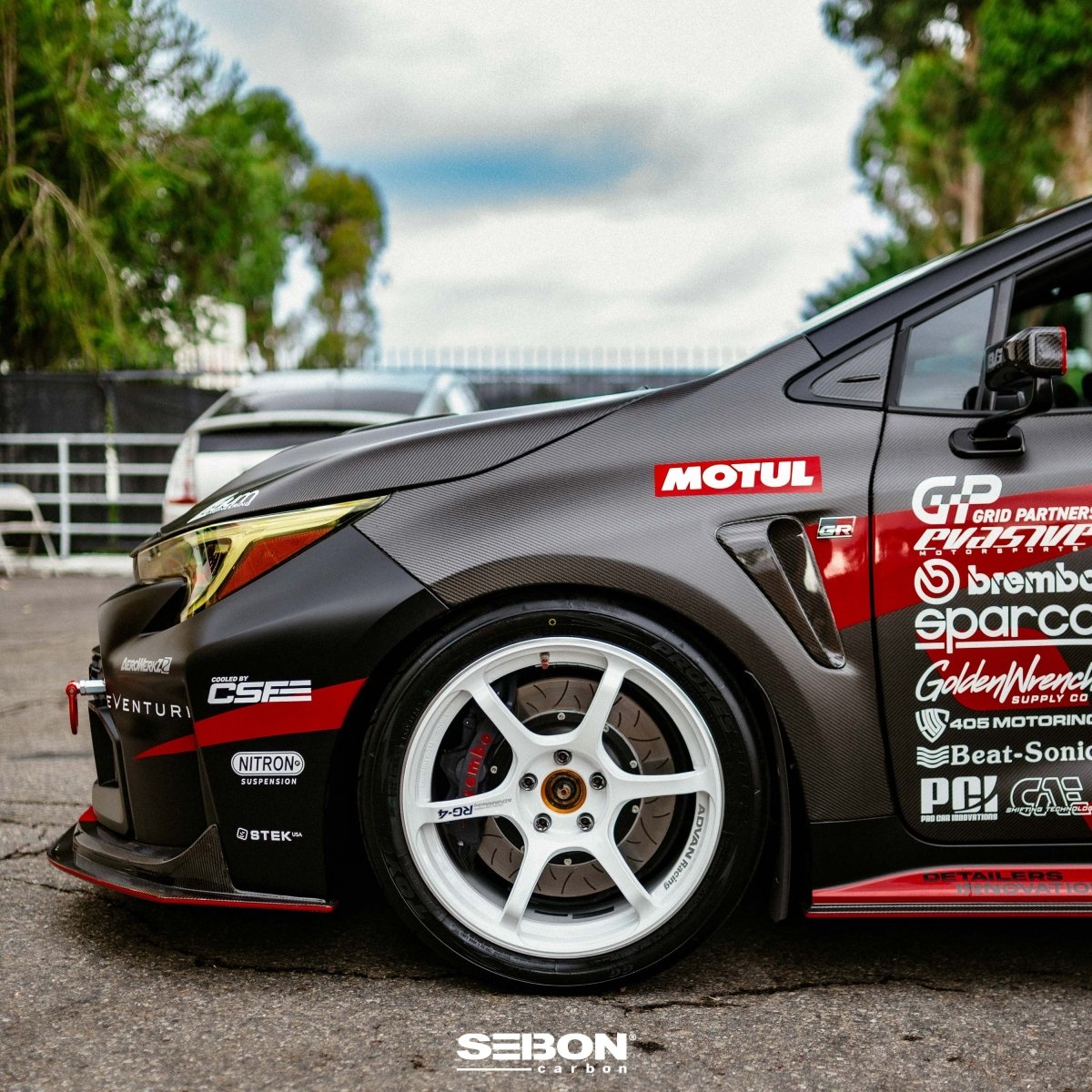 Seibon 2023 Toyota GR Corolla OE - Style Dry Carbon Fenders | FF23TYGRCOR - OE - JDMuscleFendersseiFF23TYGRCOR-OE