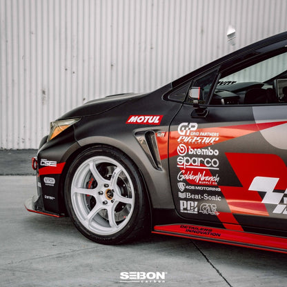 Seibon 2023 Toyota GR Corolla OE - Style Dry Carbon Fenders | FF23TYGRCOR - OE - JDMuscleFendersseiFF23TYGRCOR-OE