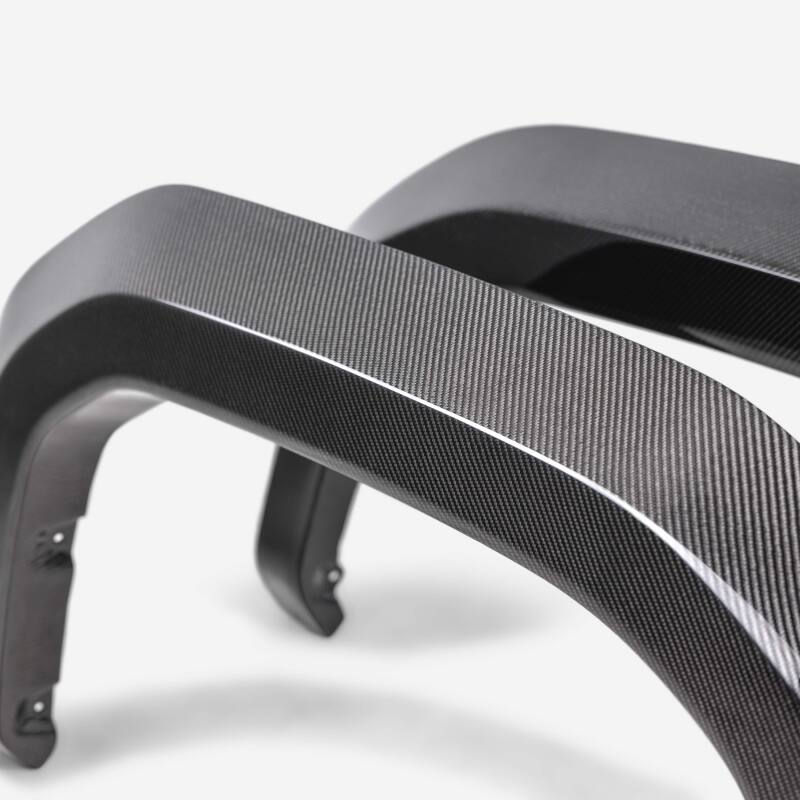 Seibon 2024 Toyota Tacoma TRD PRO Rear Carbon Fiber Fender Flares - Lightweight and Durable Upgrade - JDMuscleSPK829009