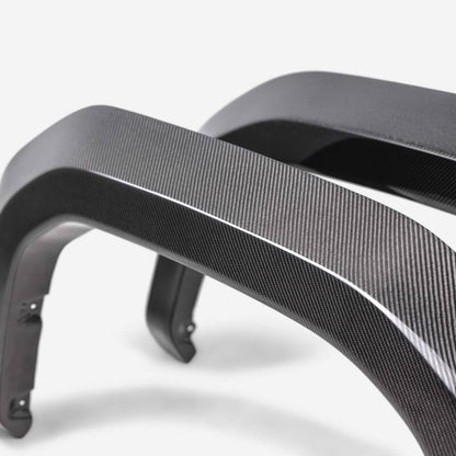 Seibon 2024 Toyota Tacoma TRD PRO Rear Carbon Fiber Fender Flares - Lightweight and Durable Upgrade - JDMuscleSPK829009