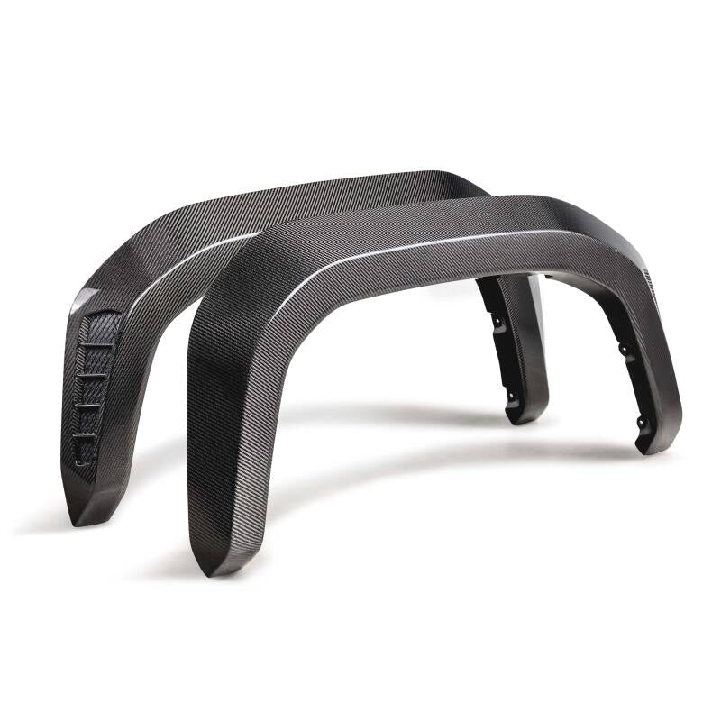 Seibon 2024 Toyota Tacoma TRD PRO Rear Carbon Fiber Fender Flares - Lightweight and Durable Upgrade - JDMuscleSPK829009