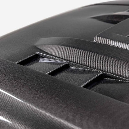 Seibon 2024 Toyota Tacoma TS - Style Carbon Fiber Hood - JDMuscleSPK829010