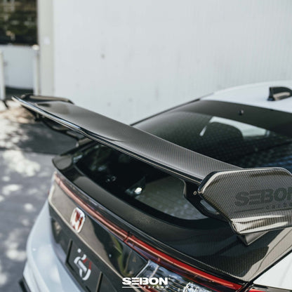 Seibon 23 - 24 Honda Civic Type R MB - Style Carbon Fiber Rear Spoiler | RS23HDCVRC - MB - JDMuscleSpoilers and WingsseiRS23HDCVRC-MB