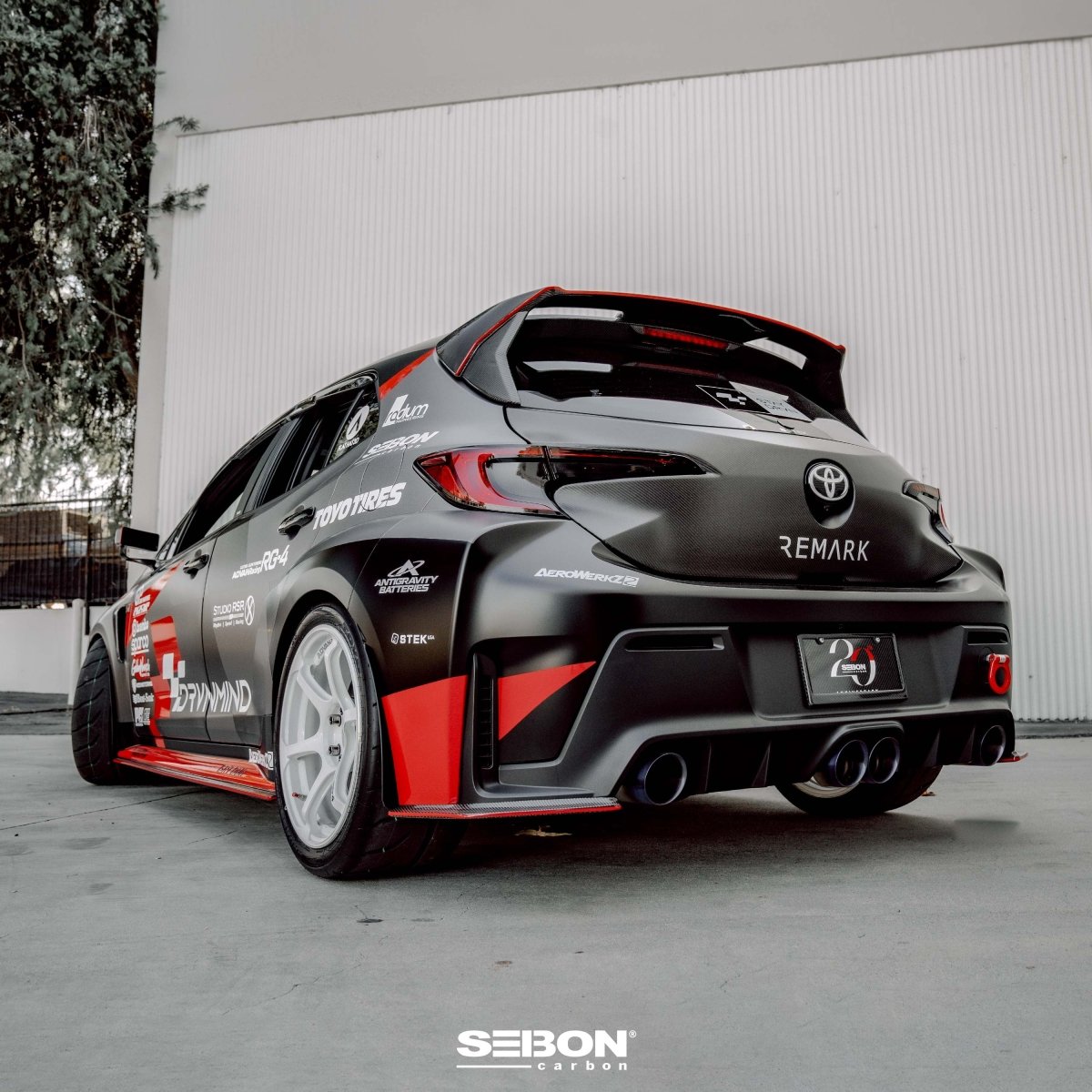 Seibon 23 - 26 Toyota GR Corolla OE - Style Carbon Fiber Rear Spoiler | RS23TYGRCOR - JDMuscleSpoilers and WingsseiRS23TYGRCOR