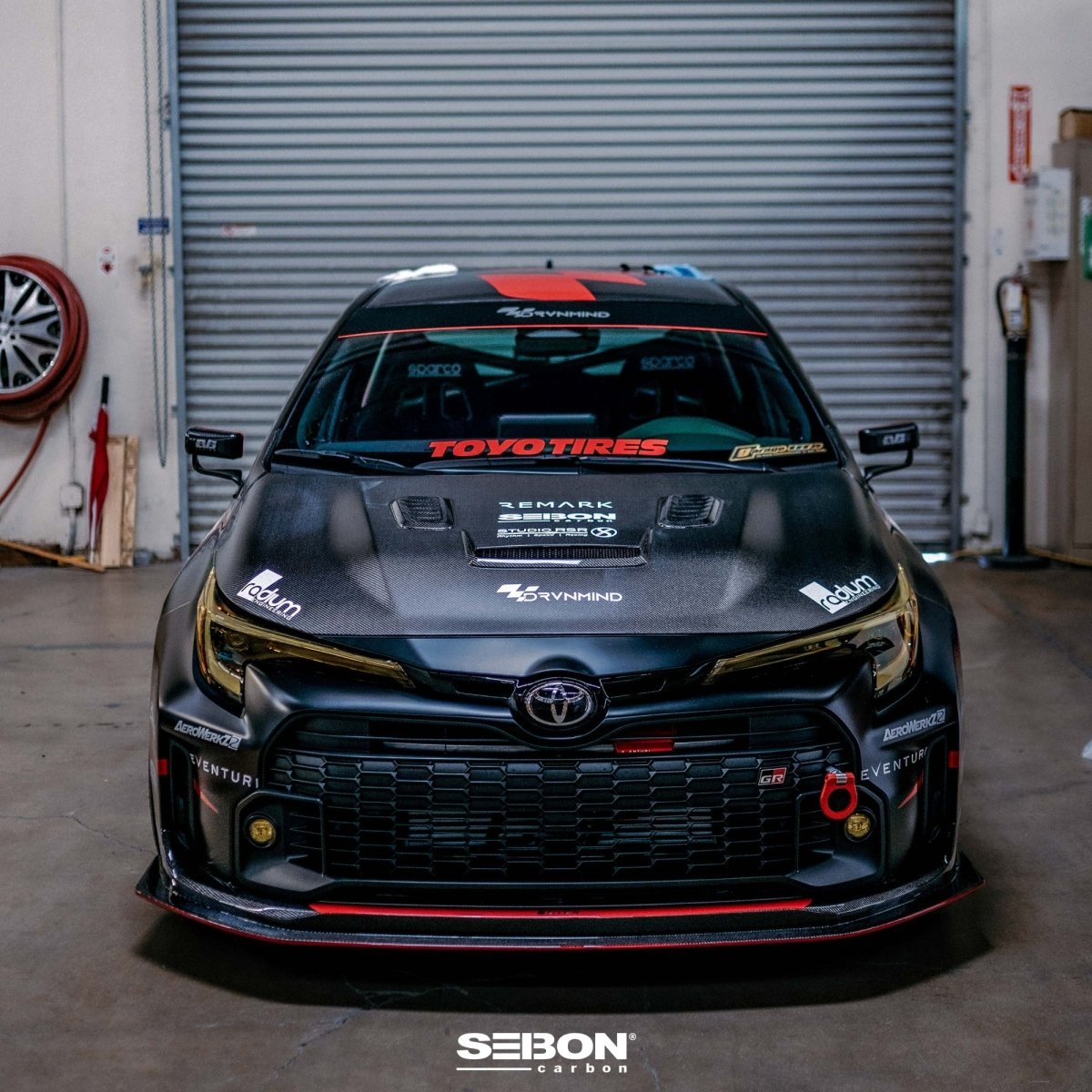 Seibon [23 Toyota GR Corolla] VS - Style Dry Carbon Hood - Gloss Finish | HD23TYGRCOR - VS - JDMuscleHoodsseiHD23TYGRCOR-VS