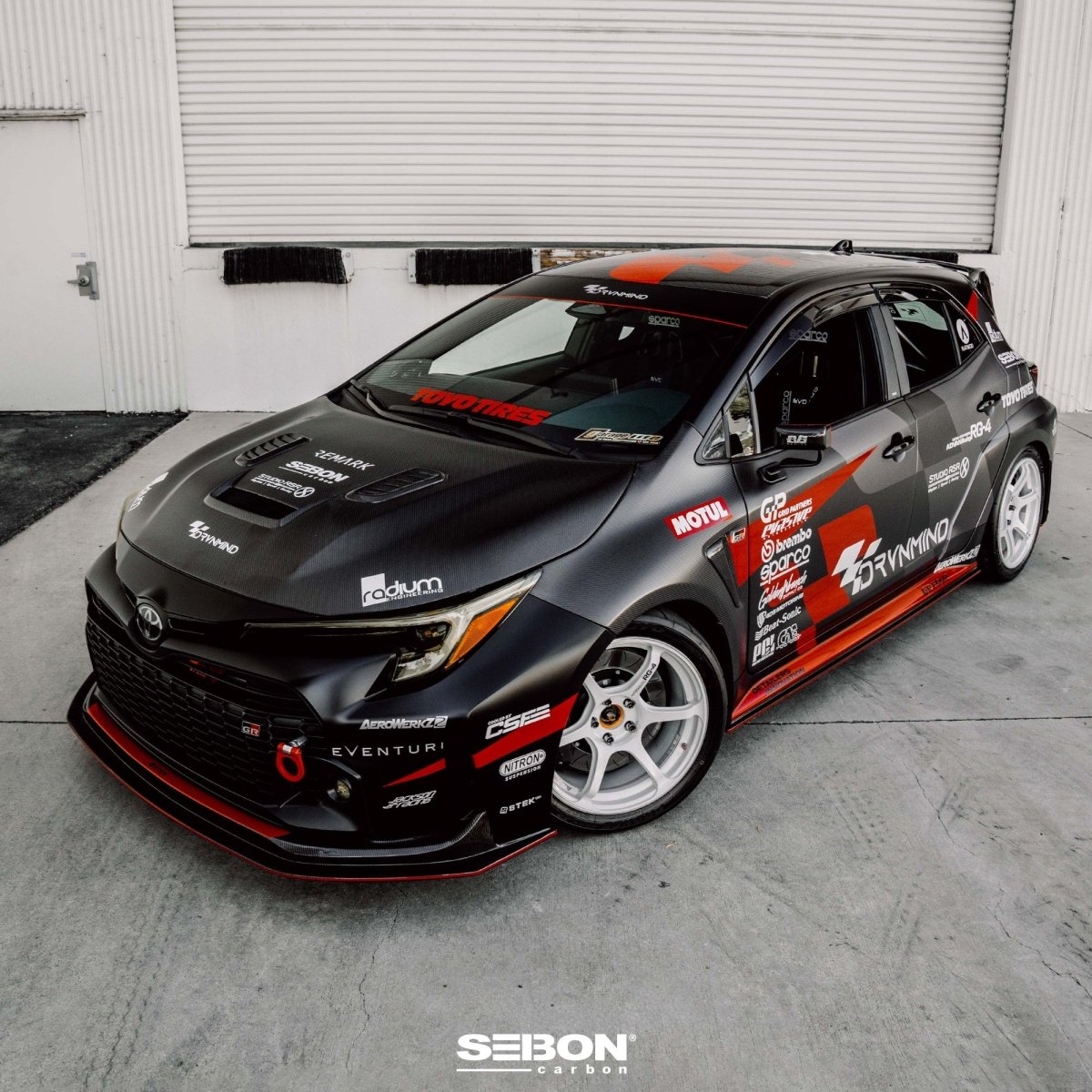 Seibon [23 Toyota GR Corolla] VS - Style Dry Carbon Hood - Gloss Finish | HD23TYGRCOR - VS - JDMuscleHoodsseiHD23TYGRCOR-VS