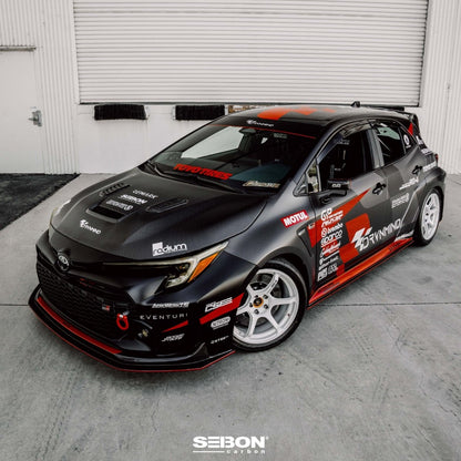 Seibon [23 Toyota GR Corolla] VS - Style Dry Carbon Hood - Gloss Finish | HD23TYGRCOR - VS - JDMuscleHoodsseiHD23TYGRCOR-VS