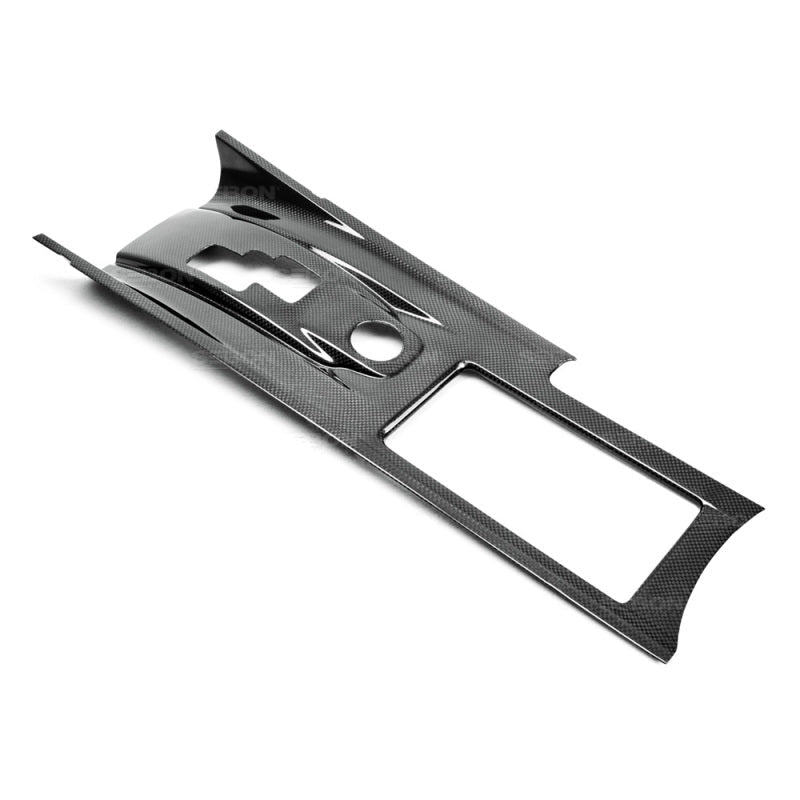 Seibon Carbon Fiber Center Shifter Bezel for 2009 - 2014 Nissan GT - R - JDMuscleSPK4364348