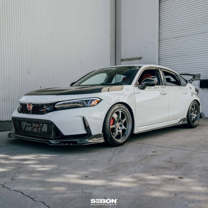 Seibon Carbon Fiber Front Lip for 2023 Honda Civic Type R MB - Style Part Number seiFL23HDCVR - MB - JDMuscleSPK793743