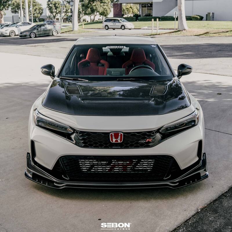 Seibon Carbon Fiber Front Lip for 2023 Honda Civic Type R MB - Style Part Number seiFL23HDCVR - MB - JDMuscleSPK793743