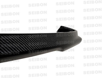Seibon Carbon Fiber Front Lip Spoiler for 2003 - 2005 Mitsubishi Lancer Evo 8 – DL Style - JDMuscleSPK7778