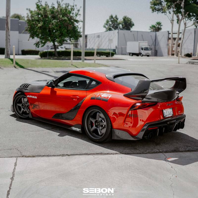 Seibon Carbon Fiber Rear Roof Spoiler for 2020+ Toyota GR Supra - JDMuscleSPK504967