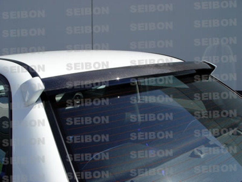 Seibon Carbon Fiber Roof Spoiler for 2006 - 2007 Subaru Impreza WRX/STi - JDMuscleSPK791