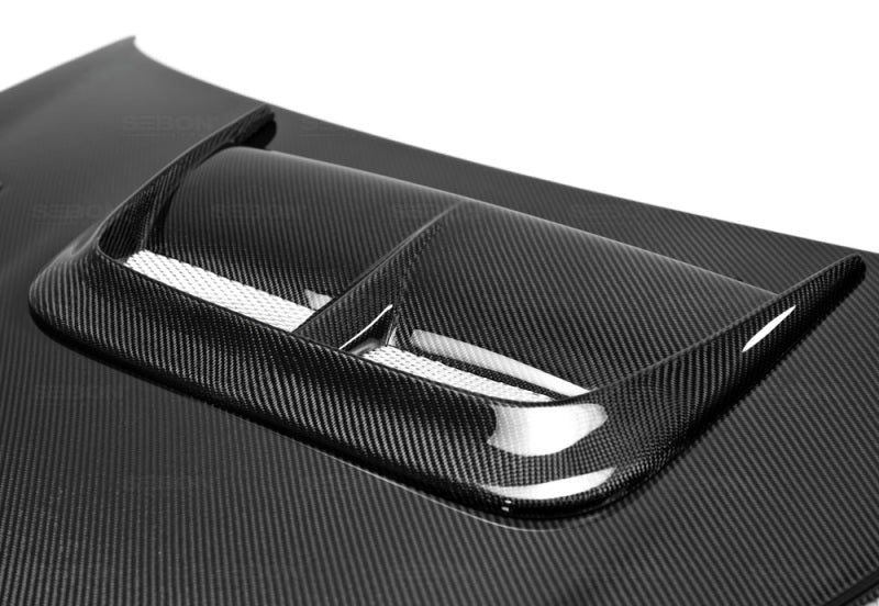 Seibon CW - Style Carbon Fiber Hood for 2006 - 2007 Subaru Impreza WRX/STi - JDMuscleSPK905