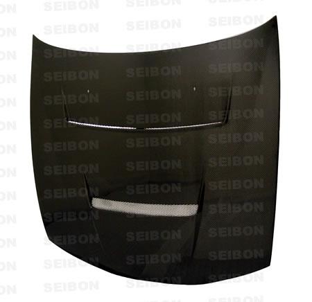 Seibon DV - Style Carbon Fiber Hood for 1997 - 1998 Nissan 240SX / Silvia - JDMuscleSPK4363880