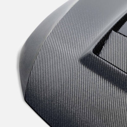 Seibon DV - Style Carbon Fiber Hood for 2022 - 2023 Volkswagen Golf GTI and R - JDMuscleSPK582221
