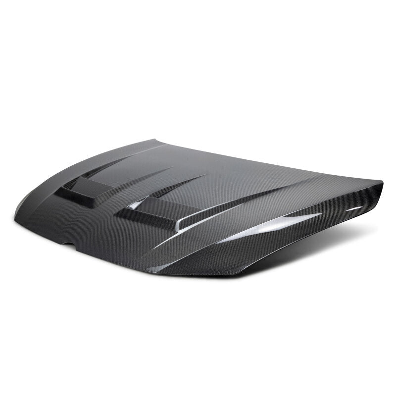 Seibon DV - Style Carbon Fiber Hood for 2022 - 2023 Volkswagen Golf GTI and R - JDMuscleSPK582221