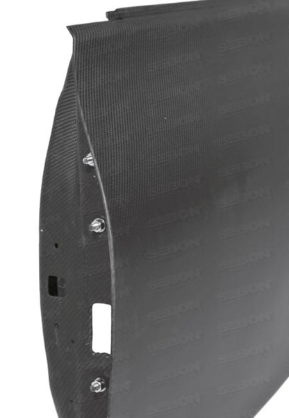 Seibon OE Style Pre - preg Carbon Fiber Door Pair for 2009 - 2012 Nissan 370Z - JDMuscleSPK581376