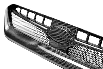 Seibon 15-17 WRX / STI OEM-Style Carbon Fiber Front Grill | FG15SBIMP