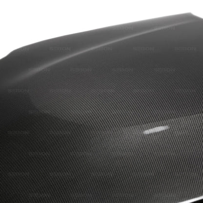 Seibon OEM - Style Carbon Fiber Hood for 2007 - 2008 Nissan 350Z - JDMuscleSPK6189