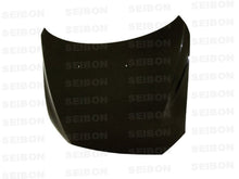 Seibon OEM - Style Carbon Fiber Hood for 2008 - 2009 Mitsubishi Lancer - JDMuscleSPK6175