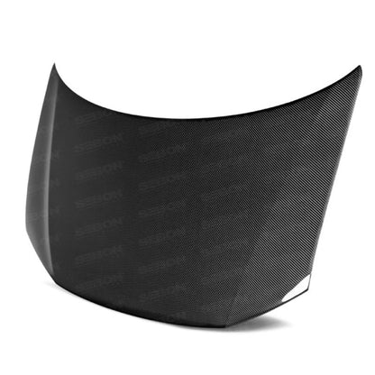 Seibon OEM - Style Carbon Fiber Hood for 2013 - 2014 Honda Civic 4 - Door - JDMuscleSPK306431