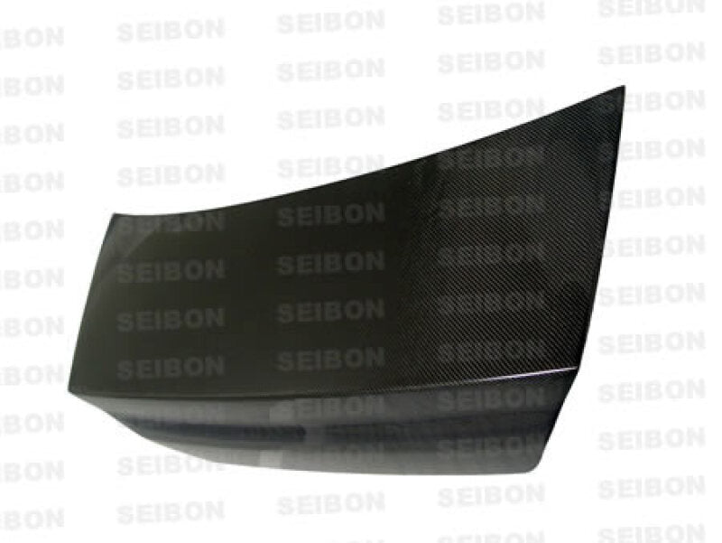 Seibon OEM - Style Carbon Fiber Trunk Lid for 2003 - 2006 Mitsubishi Lancer EVO - JDMuscleSPK708