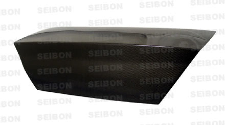 Seibon OEM - Style Carbon Fiber Trunk Lid for 2003 - 2006 Mitsubishi Lancer EVO - JDMuscleSPK708