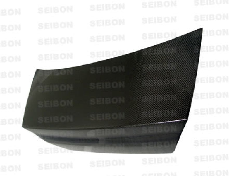 Seibon OEM - Style Carbon Fiber Trunk Lid for 2003 - 2006 Mitsubishi Lancer EVO - JDMuscleSPK708