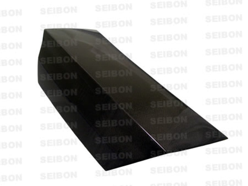 Seibon OEM - Style Carbon Fiber Trunk Lid for 2003 - 2006 Mitsubishi Lancer EVO - JDMuscleSPK708