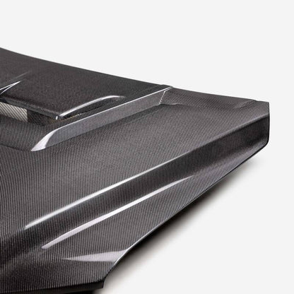 Seibon RR - Style Carbon Fiber Hood for Toyota Tundra 2022 - 2024 and Sequoia 2023 - 2024 - Lightweight and Durable Upgrade - JDMuscleSPK811792