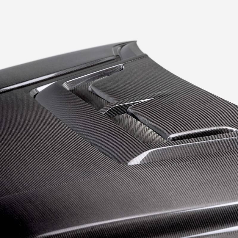Seibon RR - Style Carbon Fiber Hood for Toyota Tundra 2022 - 2024 and Sequoia 2023 - 2024 - Lightweight and Durable Upgrade - JDMuscleSPK811792