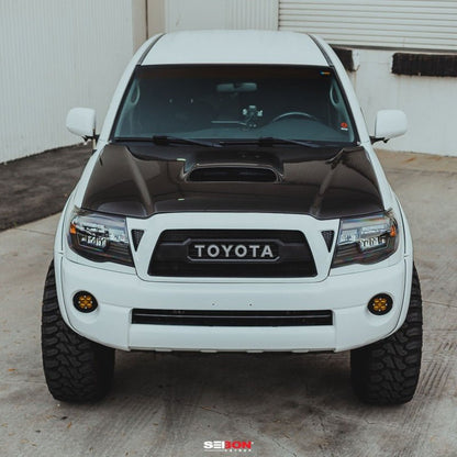 Seibon TR - Style Carbon Fiber Hood for Toyota Tacoma 2005 - 2011 - JDMuscleSPK582518