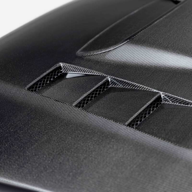Seibon TS - Style Carbon Fiber Hood for Toyota Tacoma 2005 - 2011 - JDMuscleSPK582523
