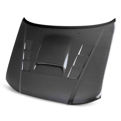 Seibon TS - Style Carbon Fiber Hood for Toyota Tacoma 2005 - 2011 - JDMuscleSPK582523